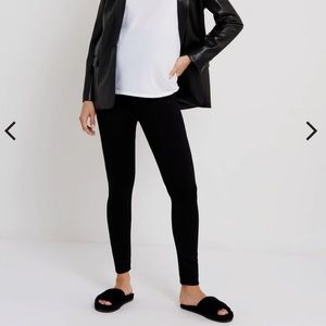 MATERNITY AG Black Jean